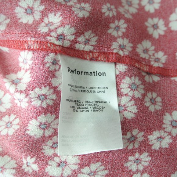 NEW Reformation Baldwin sleeveless minidress size 6 #1521 - Picture 9 of 10